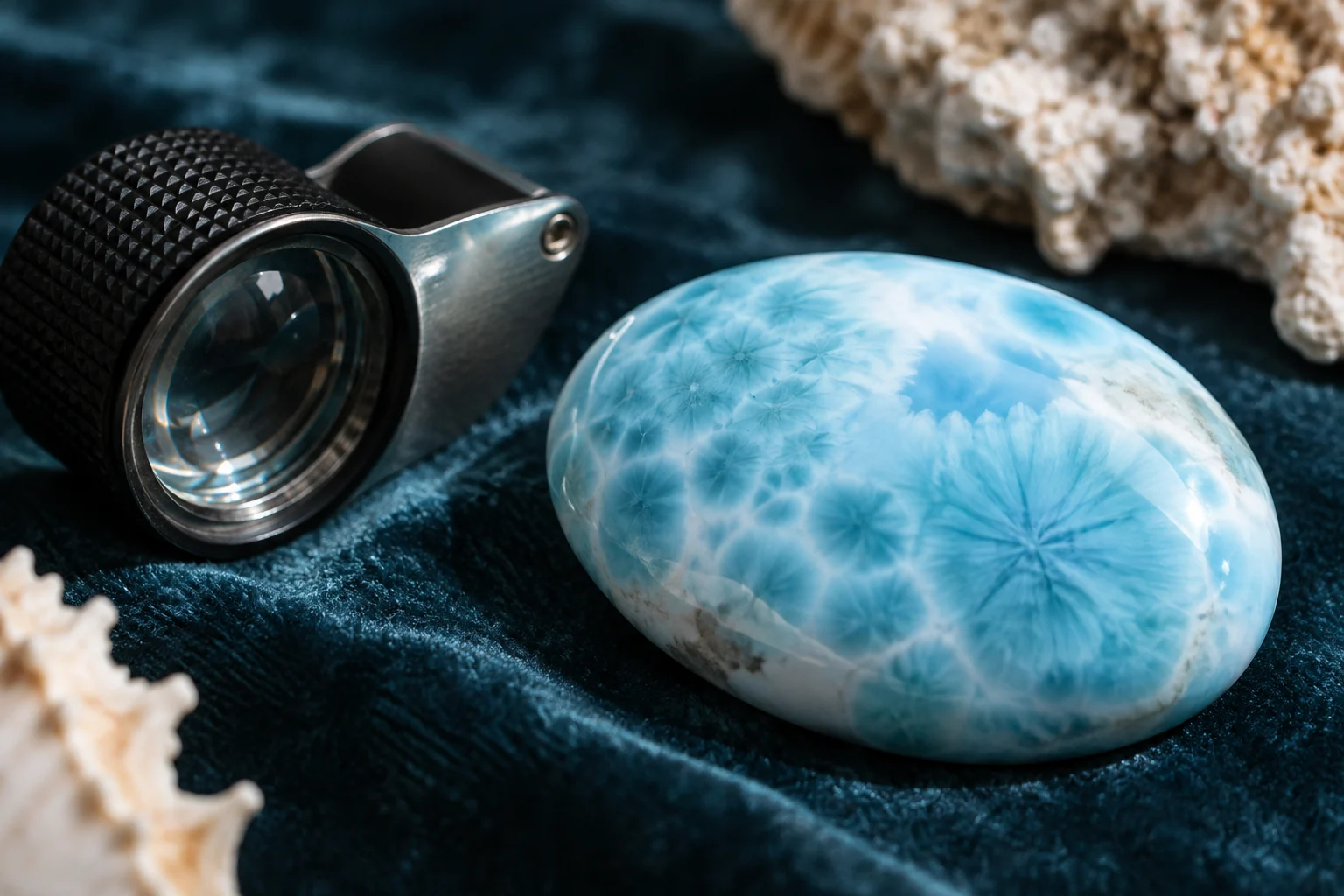 How to identify real Larimar: evidence, imitations, and tests