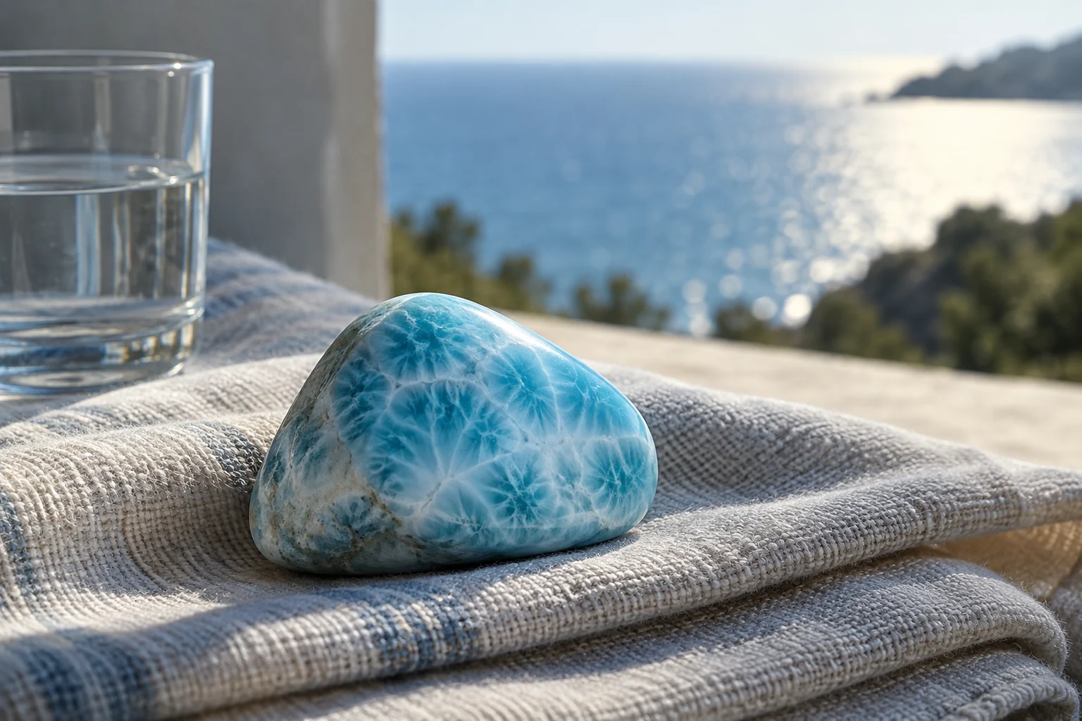 Larimar und Wasser, Sonne, Salz oder Schmuckreiniger: Was ist zu beachten?