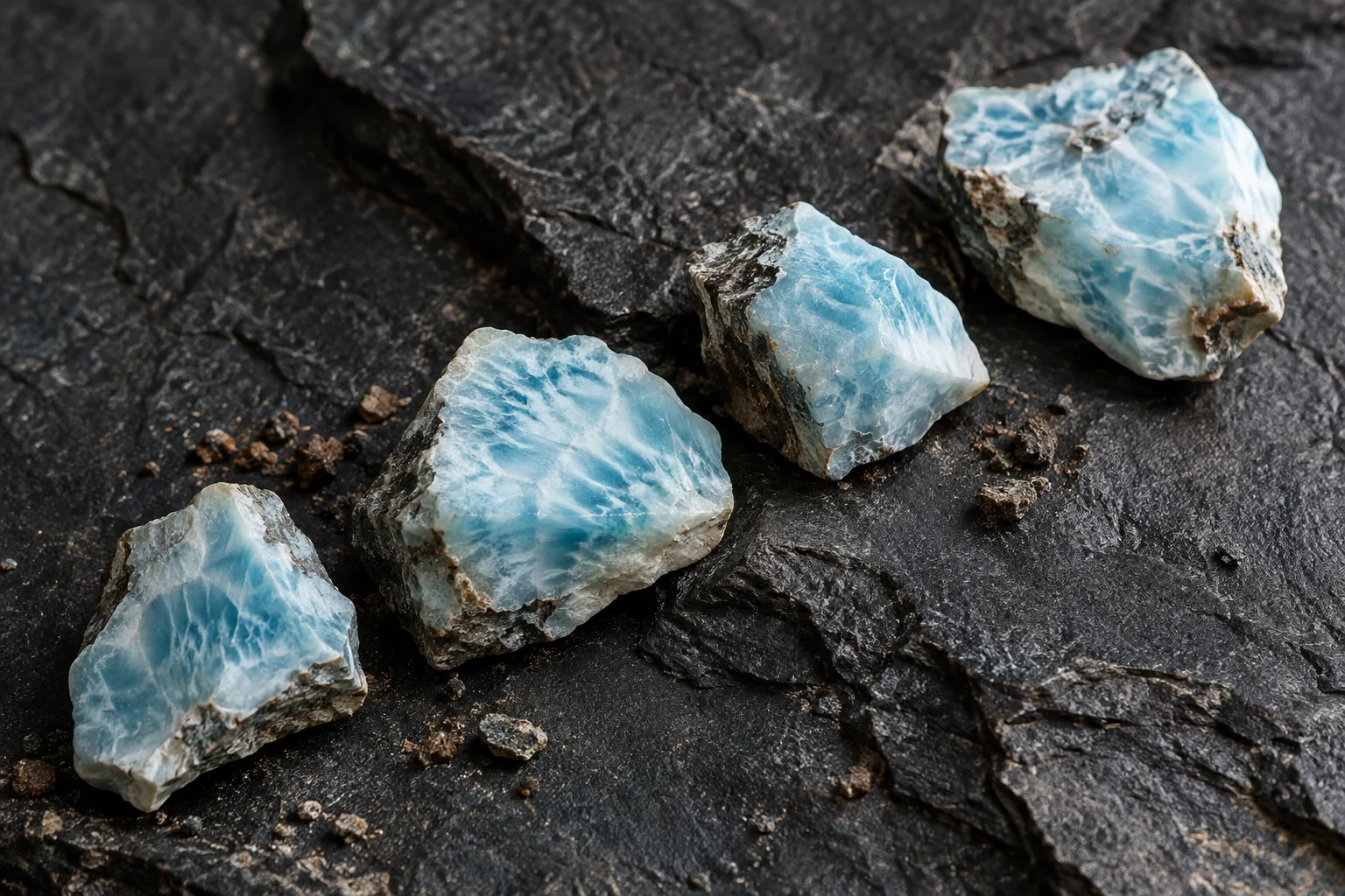 Raw Larimar